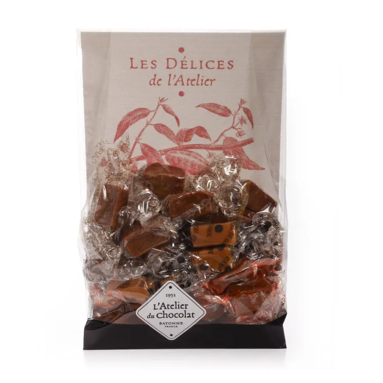 Karamels assortiment de caramels artisanaux atelier du chocolat
