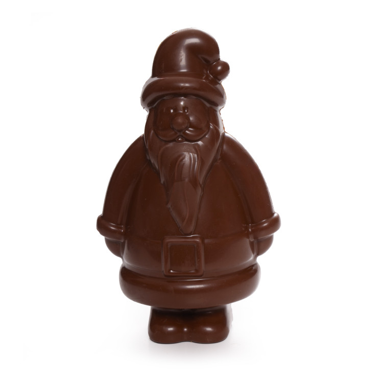 Moulage Père Noël en chocolat livraison chocolats de Noël cadeau gourmand de fin d'année