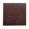 Carré de chocolat Joyeux Noël livraison rapide chocolats de noel coffret gourmand cadeau de fin d'année