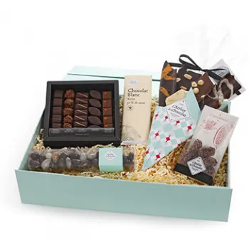 Coffret garni découverte spécialités de L’Atelier du Chocolat