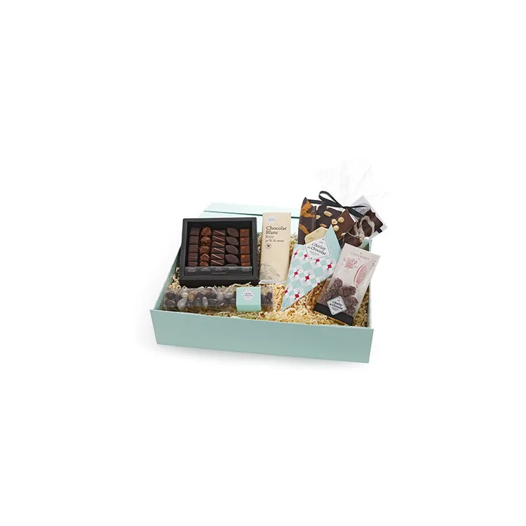 Coffret garni découverte spécialités de L’Atelier du Chocolat