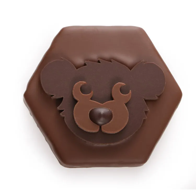 Ours praliné pétillant chocolat au lait