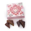 Coffret dégustation chocolat et pâtes de fruits collection inédite Saint-Valentin présentation