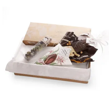 Bouquet de Chocolat Je t’aime et ses galets des gaves
