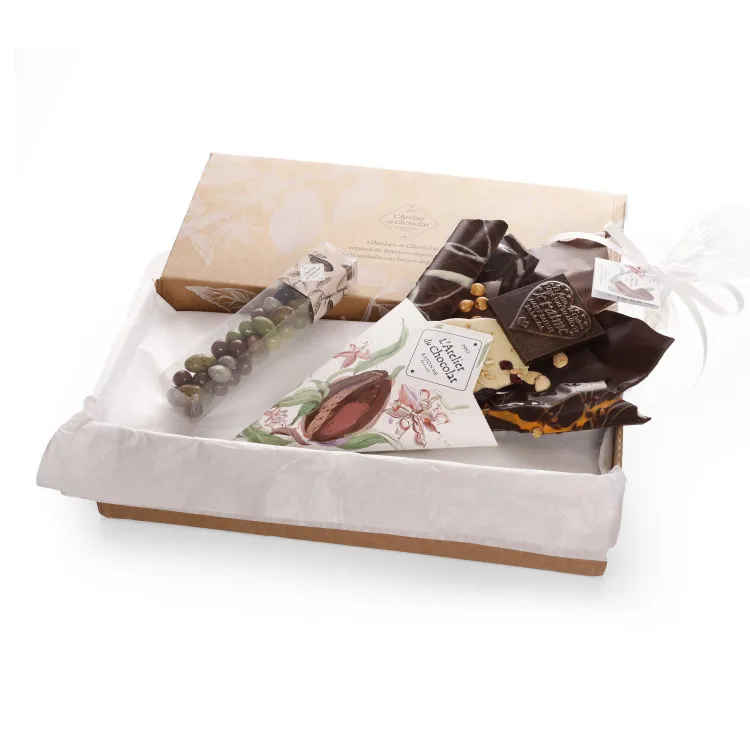 Bouquet de Chocolat Je t’aime et ses galets des gaves