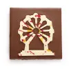 Mini carré Grande Roue praliné au chocolat au lait livraison chocolats de Noël cadeau gourmand de fin d'année