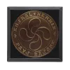 Croix basque chocolat noir - Lauburu