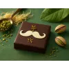 Mini carré moustache praliné pistache kadaïf chocolat au lait