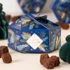 Boîte de truffes Huallaga au chocolat noir chocolats de noël