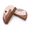Coffret Flamant rose Œuf de Pâques au chocolat au lait chocolat artisanal