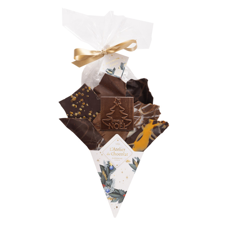 Bouquet de chocolat et son mini carré joyeux noël