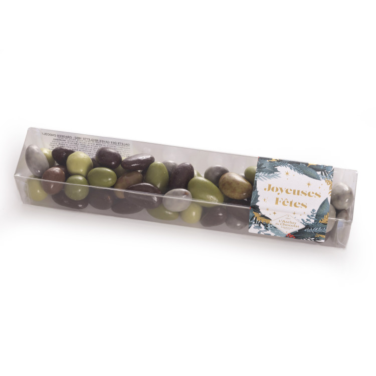 Galets des Gaves scintillants aux amandes livraison cadeau chocolats Joyeuses fêtes livraison rapide