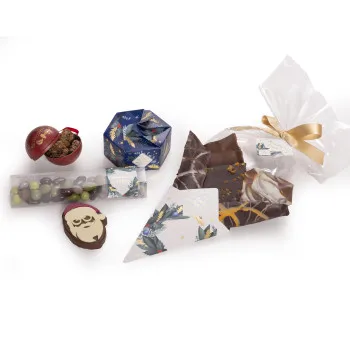 La hotte du Père Noël · Chocolats de Noël