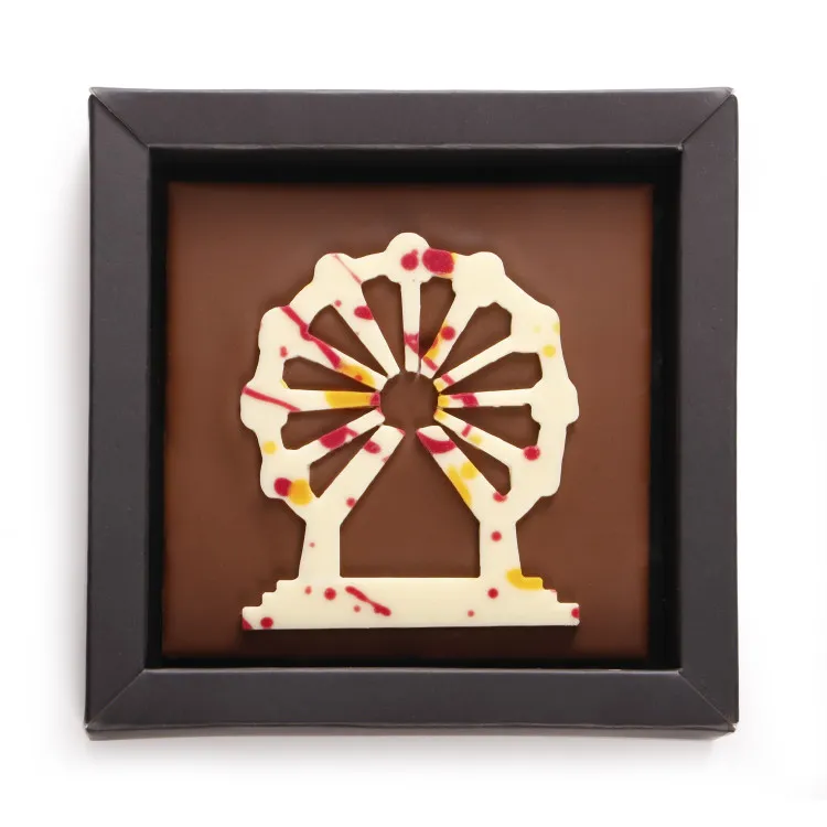 Les trésors du marché de Noël · Coffret de chocolats de Noël