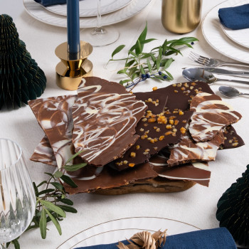 Bouquet de chocolat et son mini carré joyeux noël