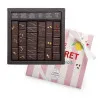 Boîte de chocolats extra noir chocolats de la Saint-Valentin livraison cadeau chocolat artisanal saint valentin 24h