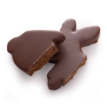Lapin feuilleté praliné chocolat au Lait pâques