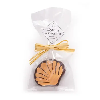 Coquillage praliné rocher chocolat au lait