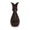 Lapin en chocolat de Pâques et ses petits oeufs enveloppés