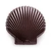 Coquille saint-jacques en chocolat et perles cacao lait caramel livraison rapide cadeau chocolat artisanal