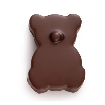 Boîte de 3 Oursons guimauve vanille chocolat au lait