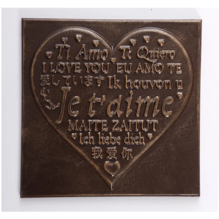 Carré cœur en chocolat noir ou lait Je t’aime Bonne fête maman livraison express chocolats fête des mères