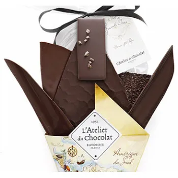 Bouquet de chocolat noir  grand crus d'Amérique