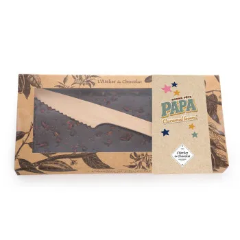 Chokaria caramel éclats de cacao bonne fête papa
