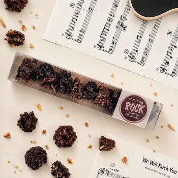 Amarocks Amandes Chocolat Noir Lait - Bonne Fête Papa