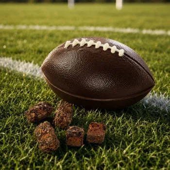 Ballon de rugby au chocolat atelier du chocolat