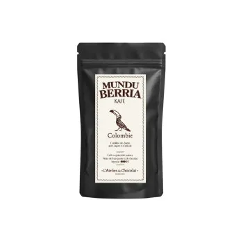 café en grains grands crus Mundu Berria colombie livraison 24h chocolat d'exception atelier du chocolat