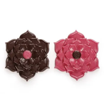 Fleurs en chocolat Octobre Rose achat solidaire