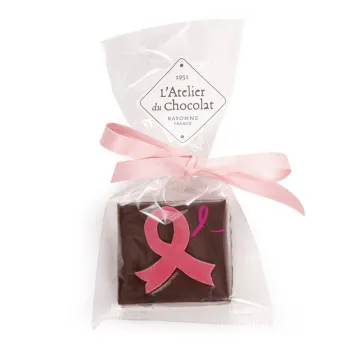 Chocolat solidaire Octobre Rose Association Ruban Rose