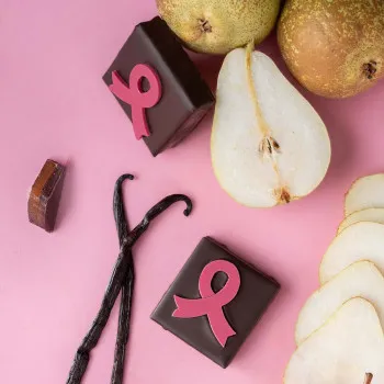 Bouquet de Chocolat Octobre Rose chocolat solidaire chocolat artisanal