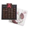 Boîte Ilbarritz Extra Noir Octobre Rose et sa bouchée chocolat poire vanille