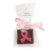 Boîte Ilbarritz Extra Noir Octobre Rose et sa bouchée chocolat artisanal poire vanille