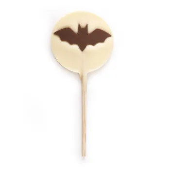 sucette chocolat blanc chauve souris friandises halloween