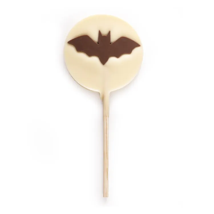 sucette chocolat blanc chauve souris friandises halloween