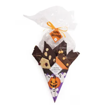 Bouquet de Chocolat® Halloween chocolat noir blanc lait 200g