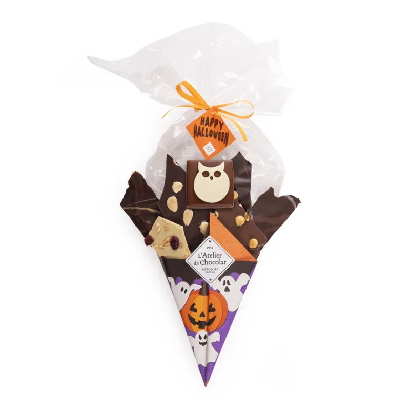 Bouquet de Chocolat® Halloween bouchée Hibou praliné pétillant 240g