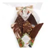 Bouquet de Chocolat Joyeuses Fêtes assortiment de fines feuilles de chocolat 200g