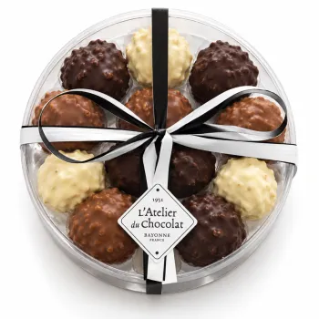 Coffret 11 rochers praliné...