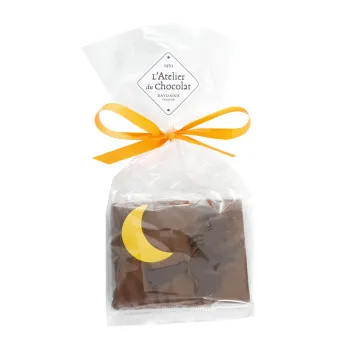 Sorcière d’Halloween praliné chocolat au lait
