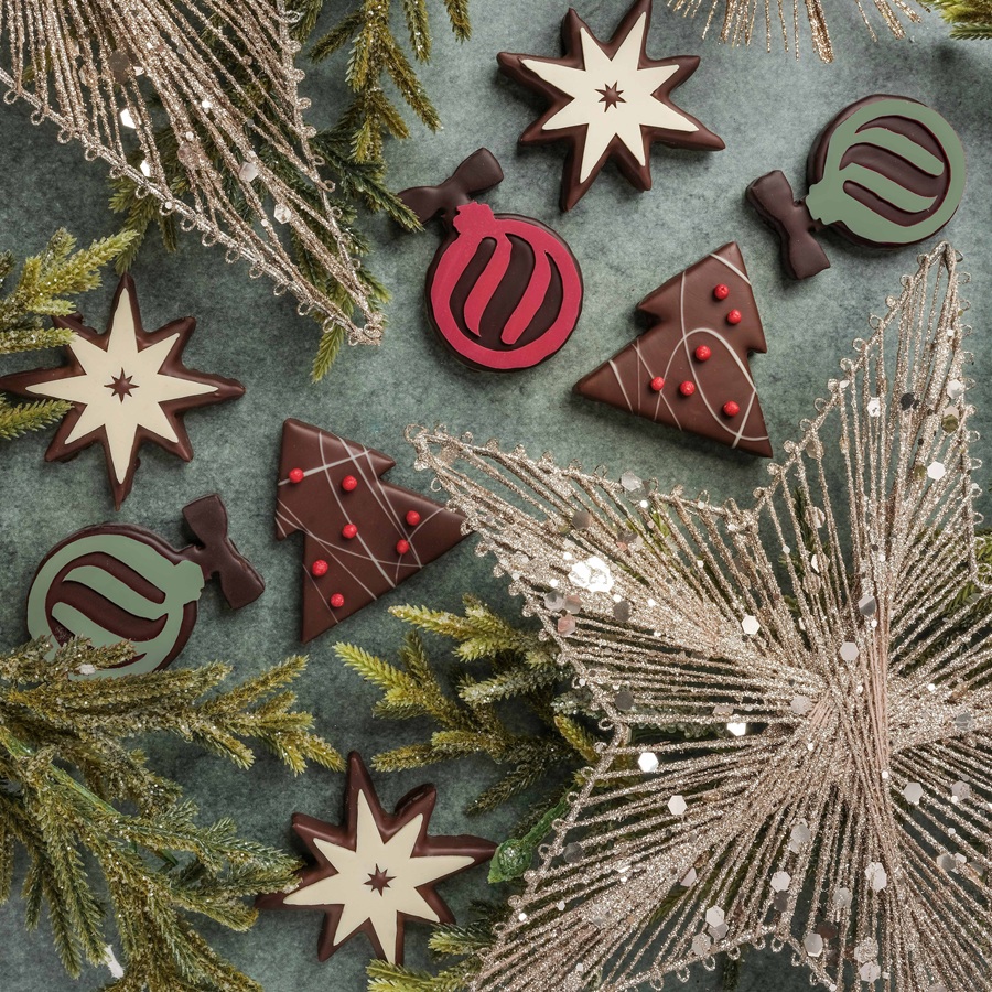 Nos créations s'adaptent à vos envies Quel chocolat offrir à Noël ?