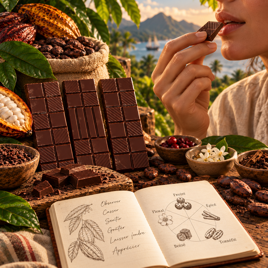  5. Comment déguster un chocolat de grande origine ?